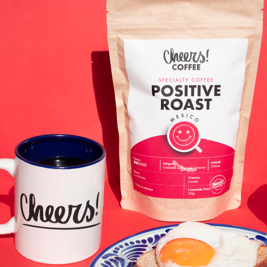 Positive + Cheers! Mug